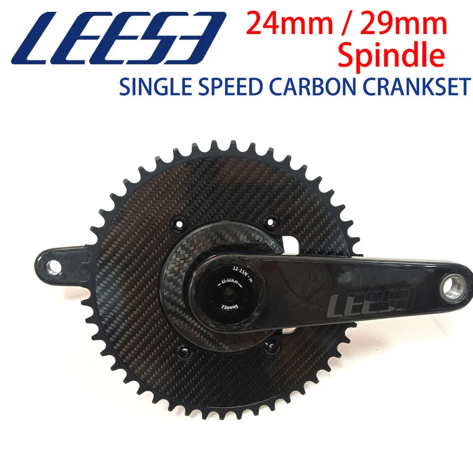 LEESE 150/155/160/165 Road/Gravel Cranks Carbon Crank Arm