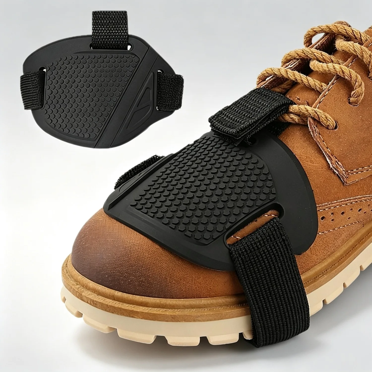 Adjustable Motorcycle Gear Shift Shoe Protector Anti-slip Moto Boot Shifter Guard Cover Motorbike Riding Shoes Protective Pad