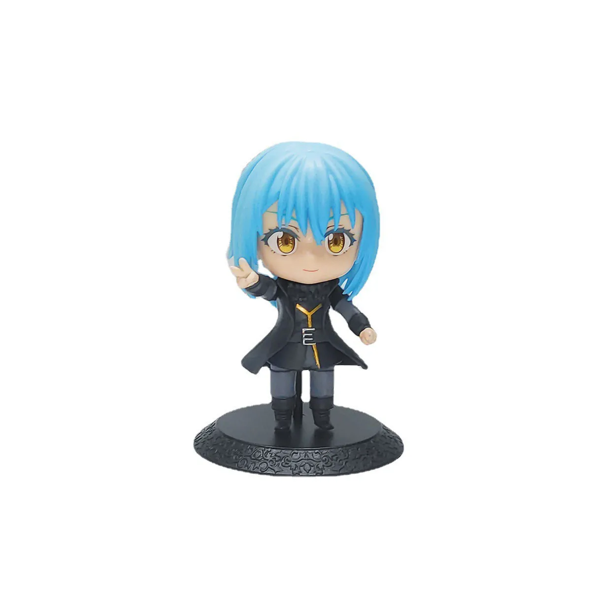 Figura de Ação Anime Milim Nava, Aquela Vez Que Eu Reencarnei como um Lodo, Modelo PVC, Brinquedos Bonitos para Crianças, Presente, 3 Unidades, 1 Conjunto