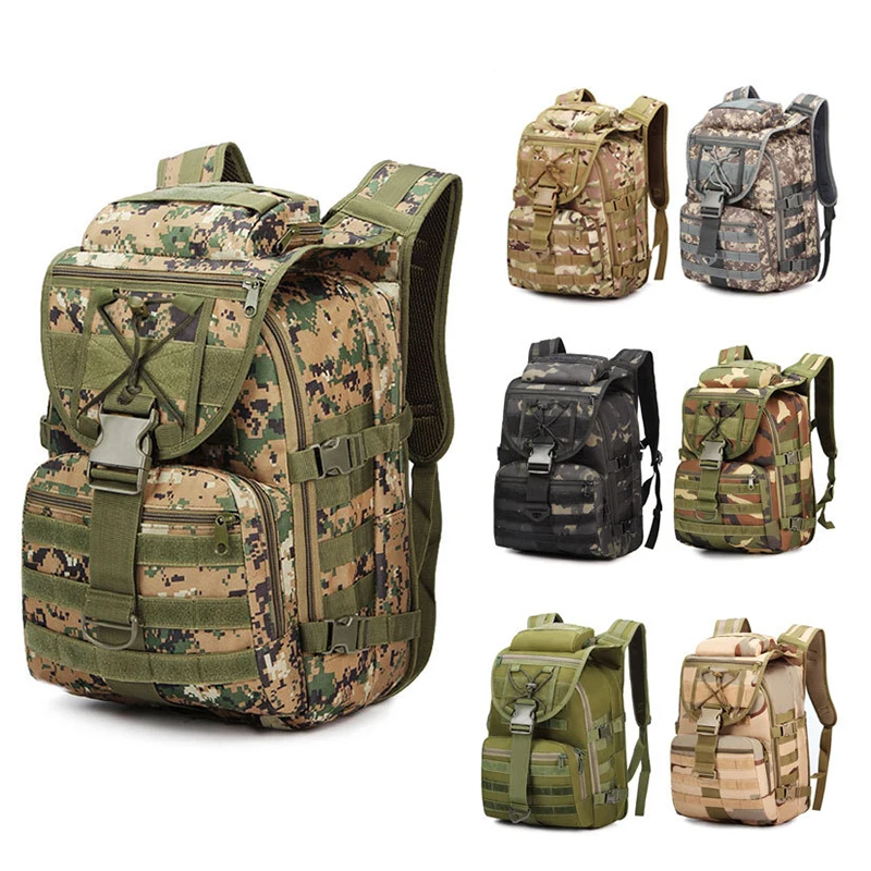 40L Tactical Backpack Men X7 Assault Molle System Bag Camping Hiking Traveling Backpack Outdoor Sports Bags