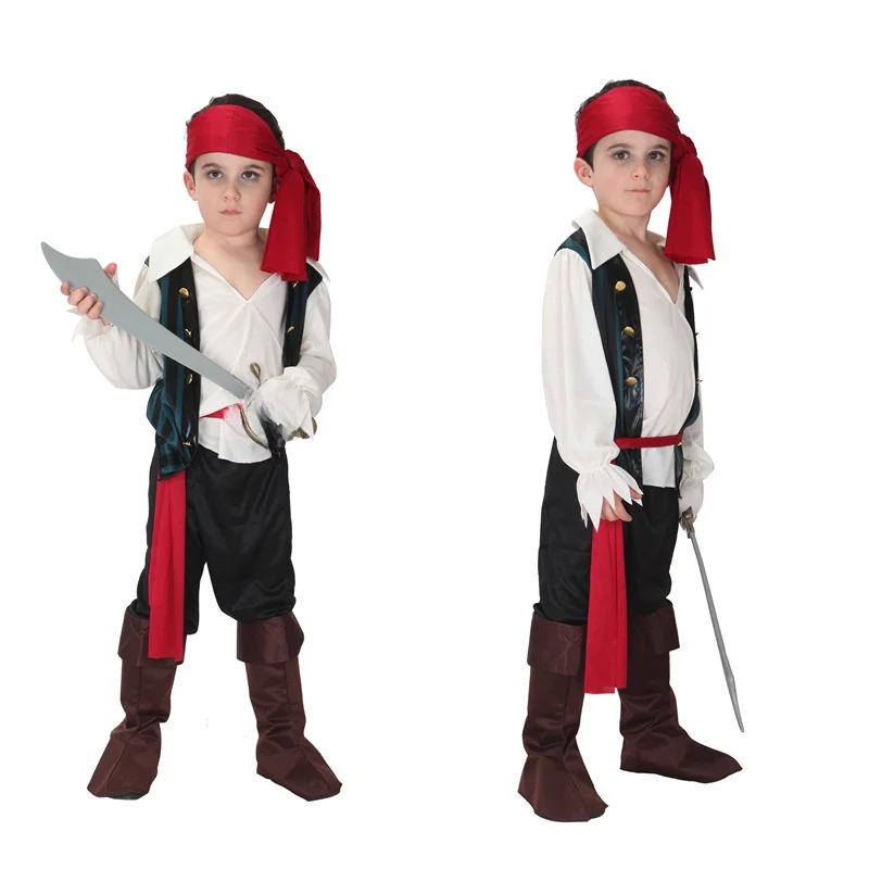 loween Costume da ballo da pirata per bambini, costume tradizionale per ragazze, spettacolo teatrale etnico, primavera 2024