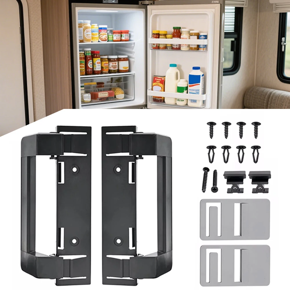 

2Pcs RV Refrigerator Door Latch Handle OE 3316882900 Campers Refrigerator Door Pulle for Dometic DM2672 DM2682 DM2872 DM2882