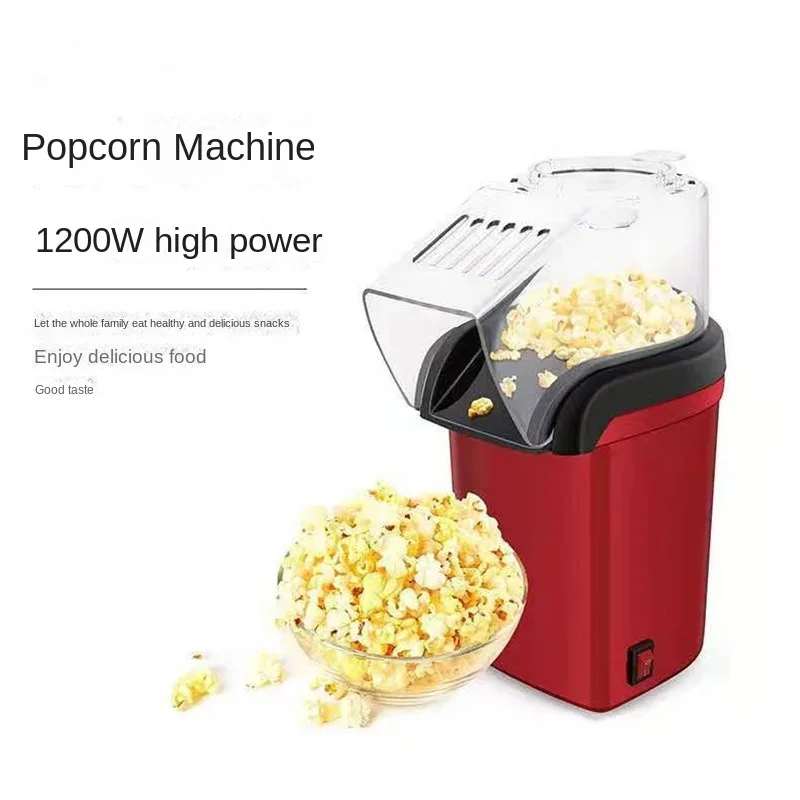 Home Electric Popcorn Maker Blowing Mini Popping Corn Bunting Machine Electric Popping Corn Machine Popping Grain Machine