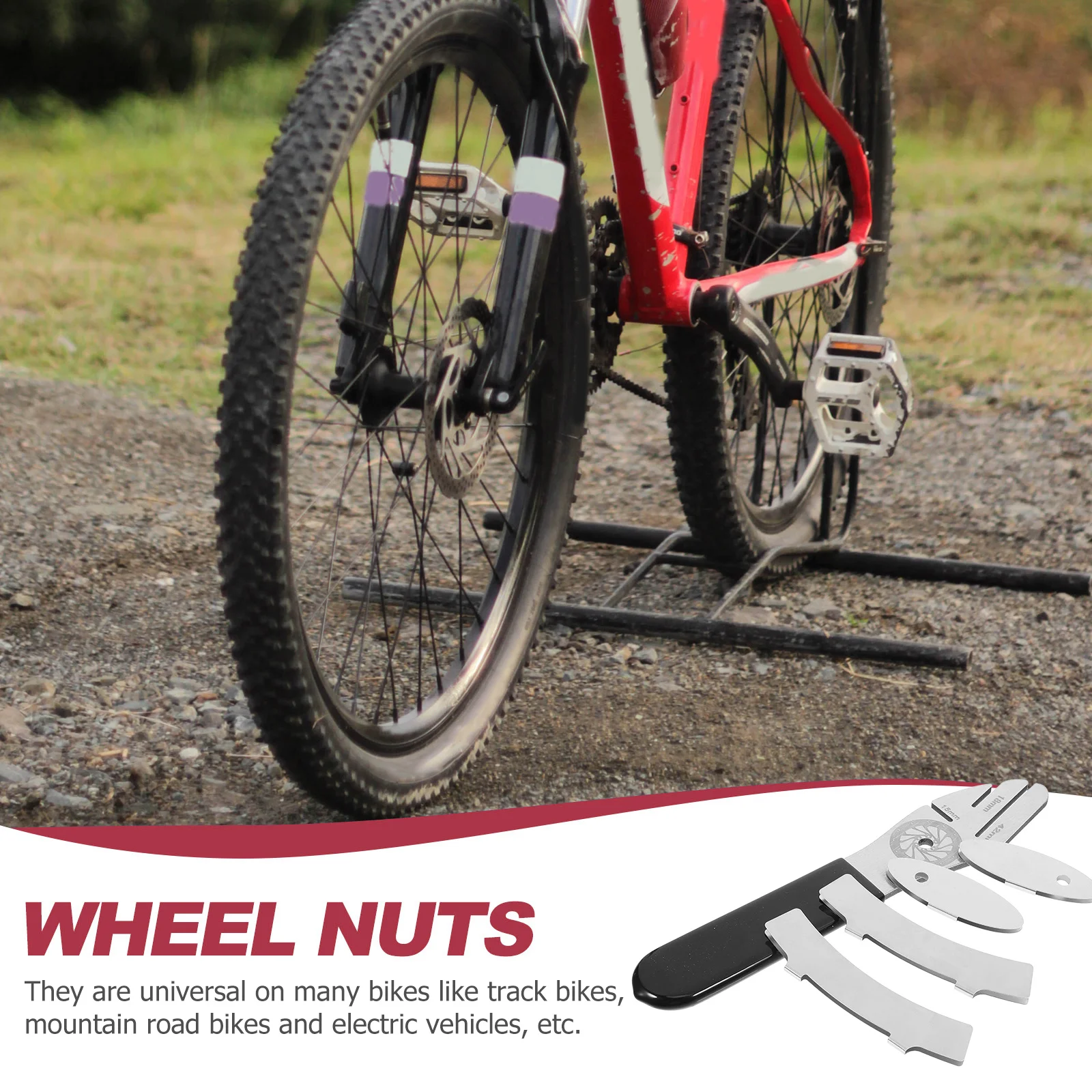 

1Set Bike Disc Brake Caliper Alignment Repairing Wrench Thick Steel Material Suitable for Mountain Road Bike Brake Maintenance