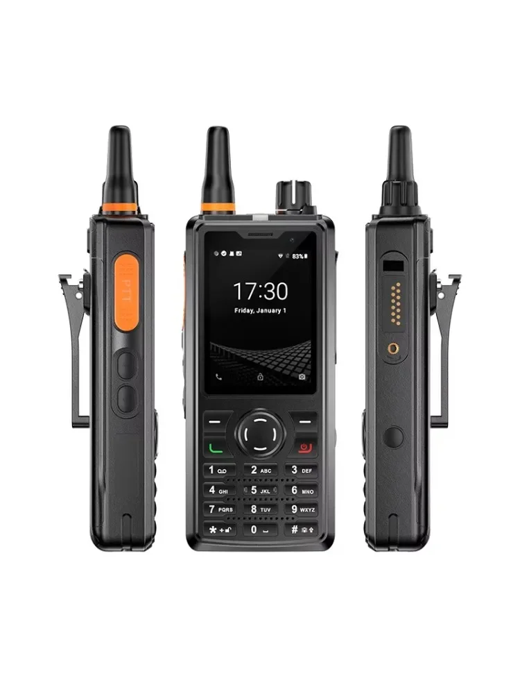 UNIWA F41 4G – wytrzymały telefon z systemem Android 8.1, obsługujący globalne sieci, z baterią 4600 mAh, funkcją POC Walkie Talkie, kompatybilny z aplikacją Zello, wyposażony w 2,4-calowy ekran dotykowy, wodoodporny, z funkcją NFC. — zdjęcie produktu 7