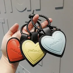 Leather Love Keychain Pendant Leather Love Car Key Chain Personalized Men's and Women's Bag Pendant Exquisite Keychains