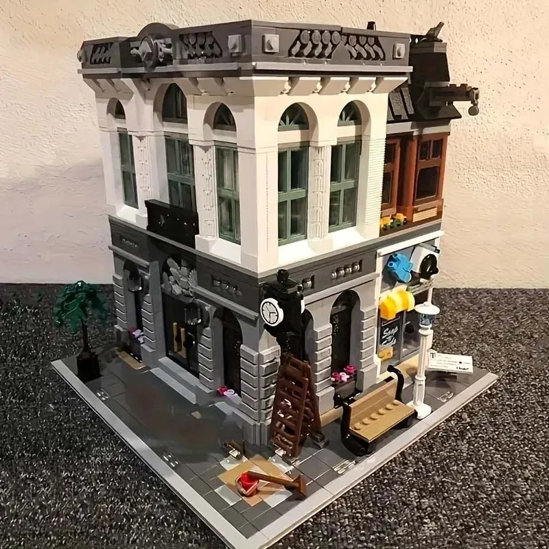 2380 PCS Brick Bank Compatible With15001  10251 Building Blocks Bricks Birthday Christmas Gift Toys