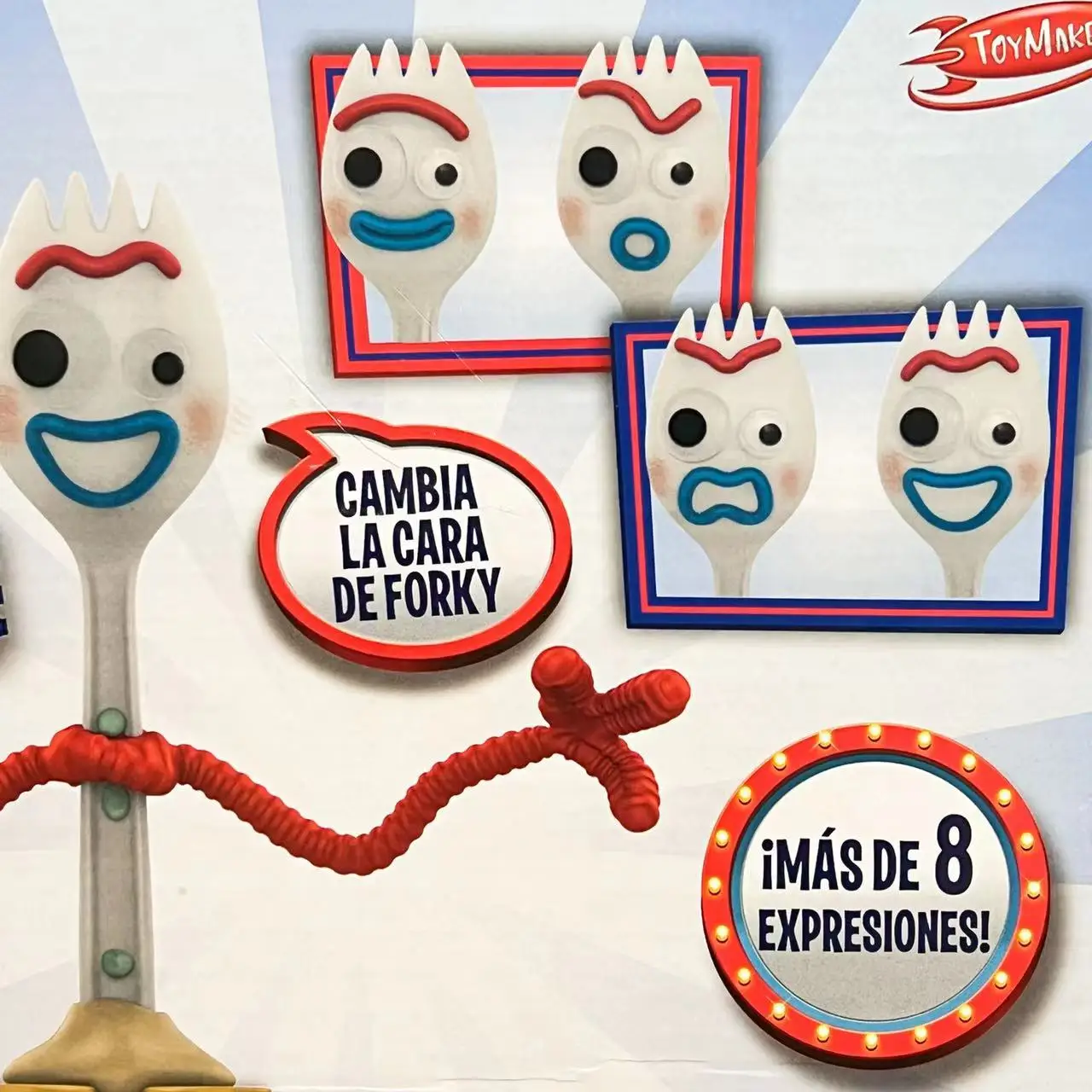 

18CM Toy Story Forky Woody Buzz Interchangeable Toy Action Figure Anime Figurine Doll Gift