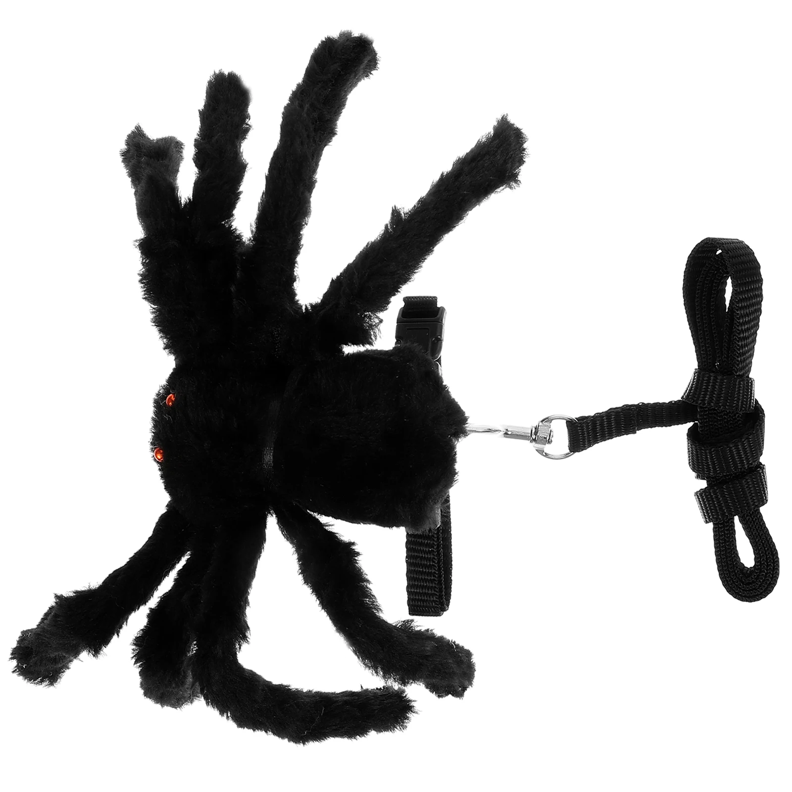 

Indoor Harness Leash Puppy Tarining Band Halloween Pet Costumes Black Training Lead