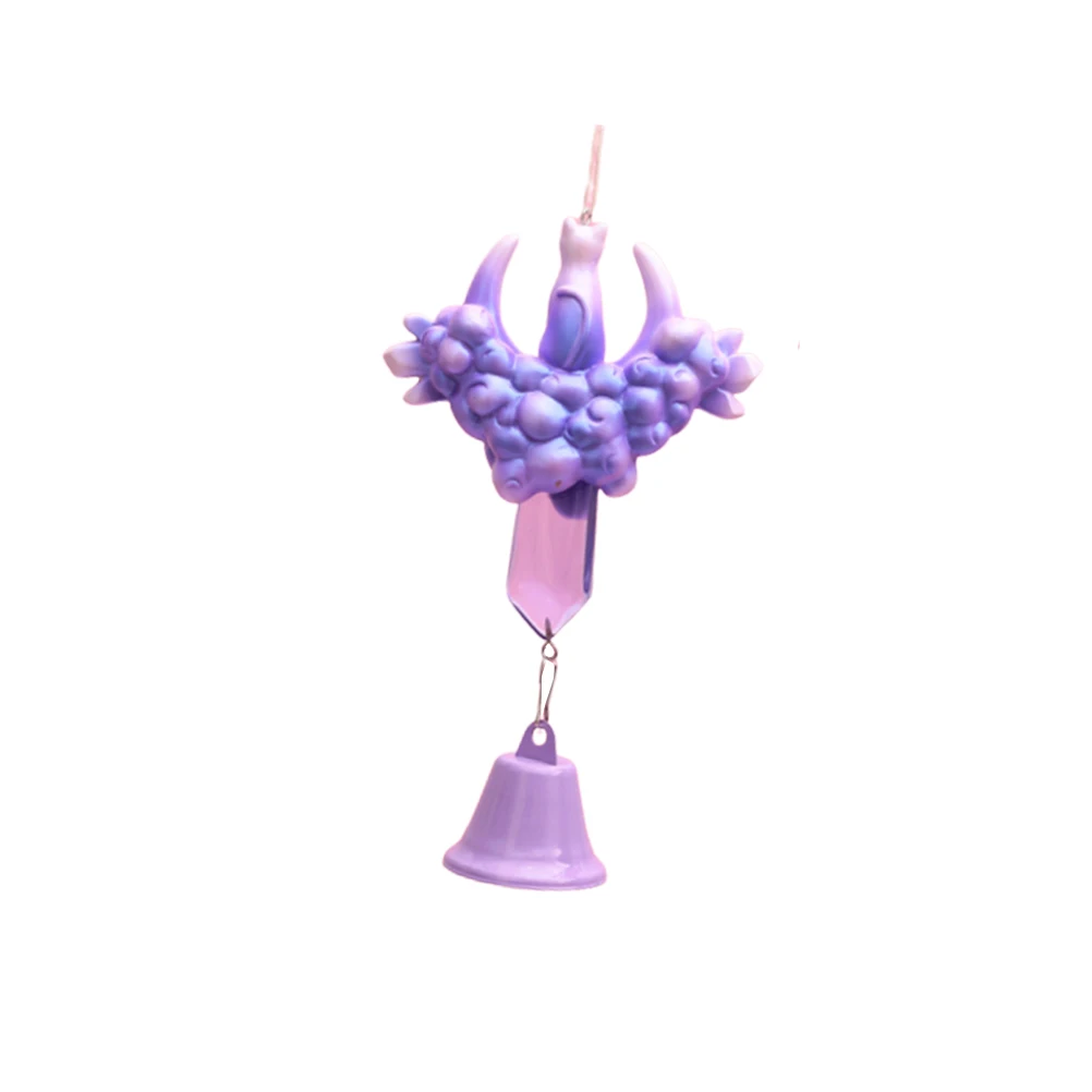 Cat Wind Chime Hanging Bell Pendant Decor Creative Decoration Doors and Windows Bells