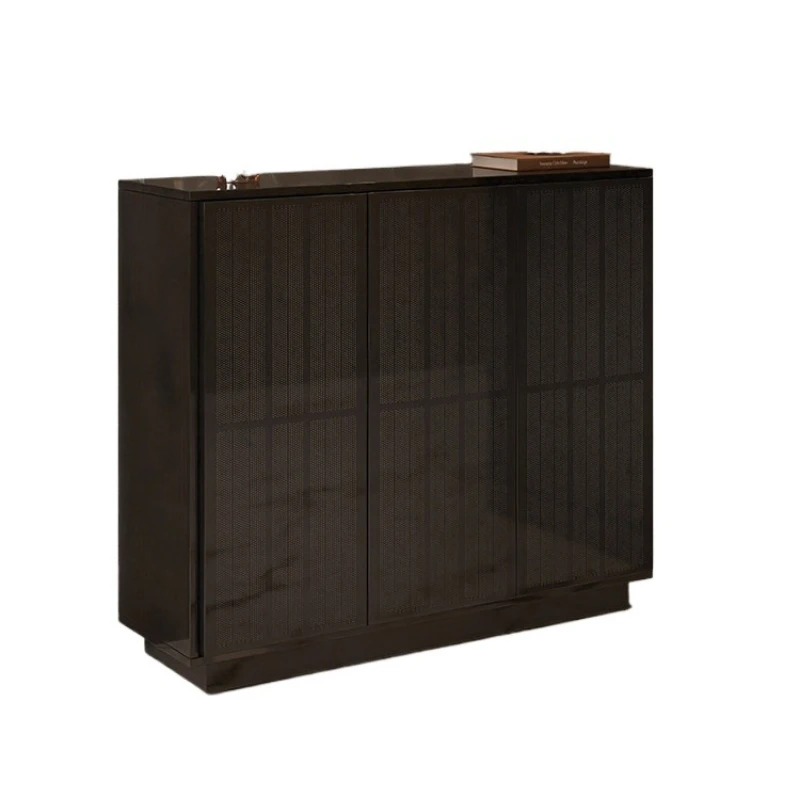 

Modern minimalist large capacity shoe cabinet with multi-layer hollow ventilation, no stuffiness or odor, home entrance cabinet