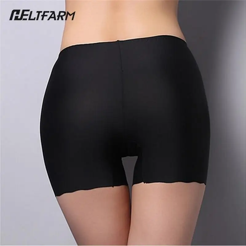 Soft Cotton Seamless Safety Short Pants Summer Under Skirt Shorts Modal Ice Silk Breathable Short Tights Underwear