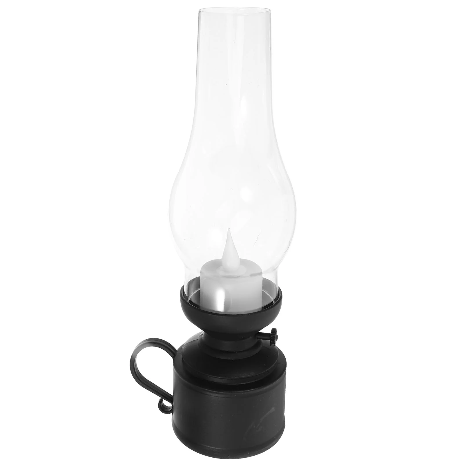 Linternas de luz LED de queroseno Retro, lámparas de plástico electrónicas, decoración decorativa de mano