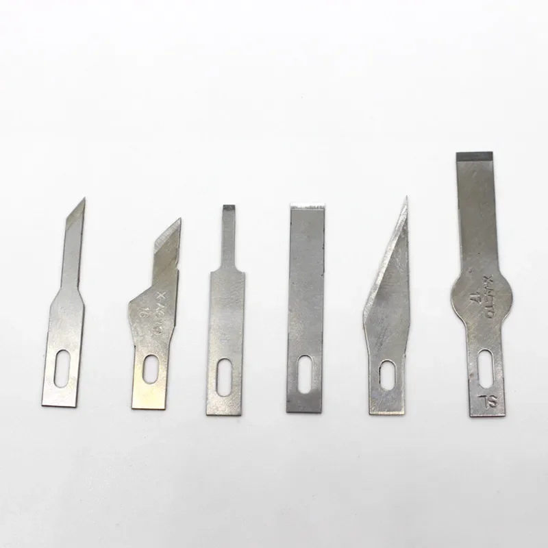 10PCS/box BSD Stainless Steel Blade For Art Engraving And Cutting Film And For Mobile Phone And Glue Removal Repair Tools