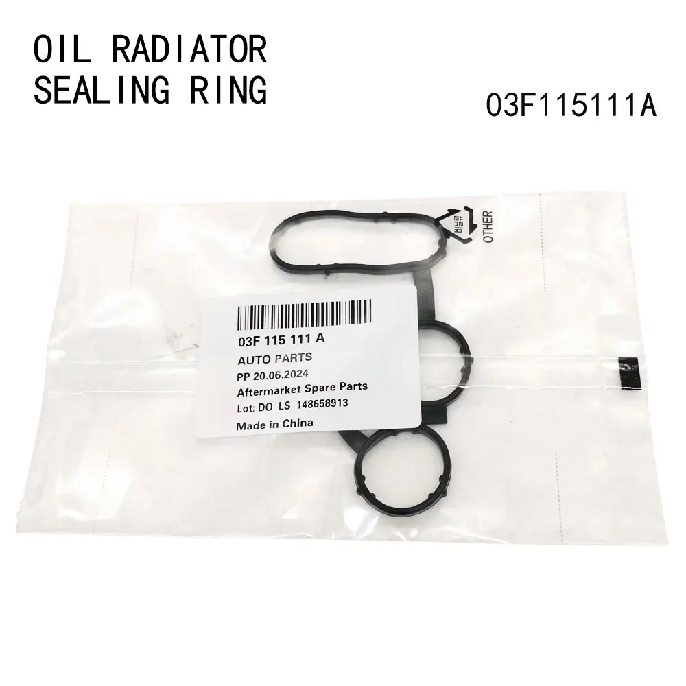 Oil radiator sealing ring For VW Caddy Golf  Jetta Polo Touran Audi A1 A3 S3 Skoda Octavia Yeti Seat Ibiza Altea Leon 03F115111A