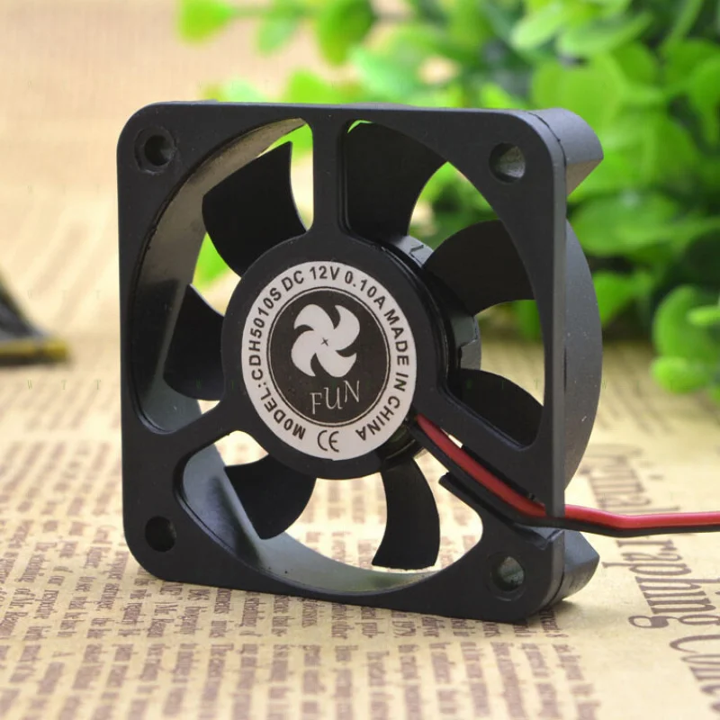 H  5cm Quiet Cooling Fan 12V 0.10A CDH5010S Humidifier South North Bridge Charger 2