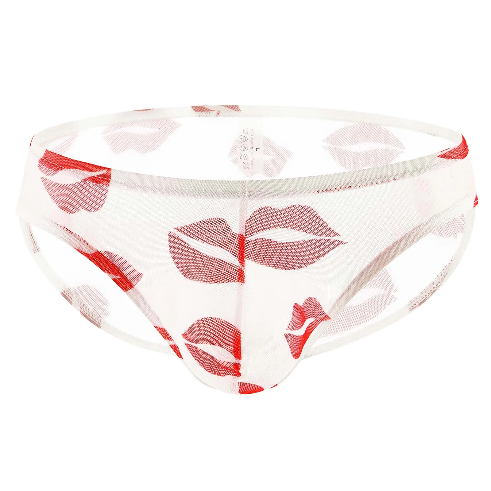 Мужской пасхальный подарок, мужские модные трусы, губная помада, принт губ, сексуальные трусики, трусы, нижнее белье, сексуальные трусики, мясо, день отца