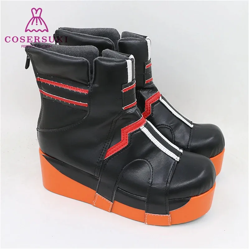 

AAA 2025D DAWN FALL Черный ★ Rock Shooter BRS Сапоги для косплея для Хэллоуина Карнавальная обувь