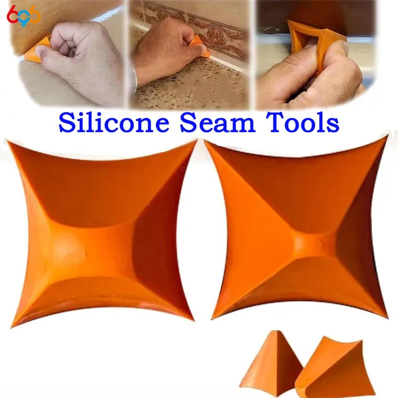 

New Orange Silicone Joint Filling Tool Set Home Secoration Tool Set Durable Wear Resistant Heat-Resistant Reduce Hand Fatigue