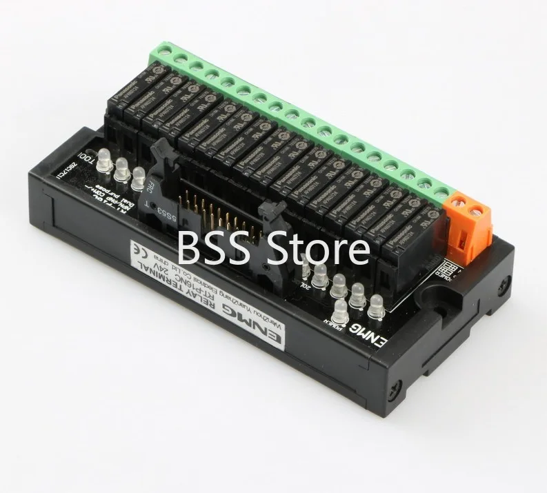 16way normally open relay module output signal amplification relay RT-P16C 24V input 20P MIL connector relay module sensor