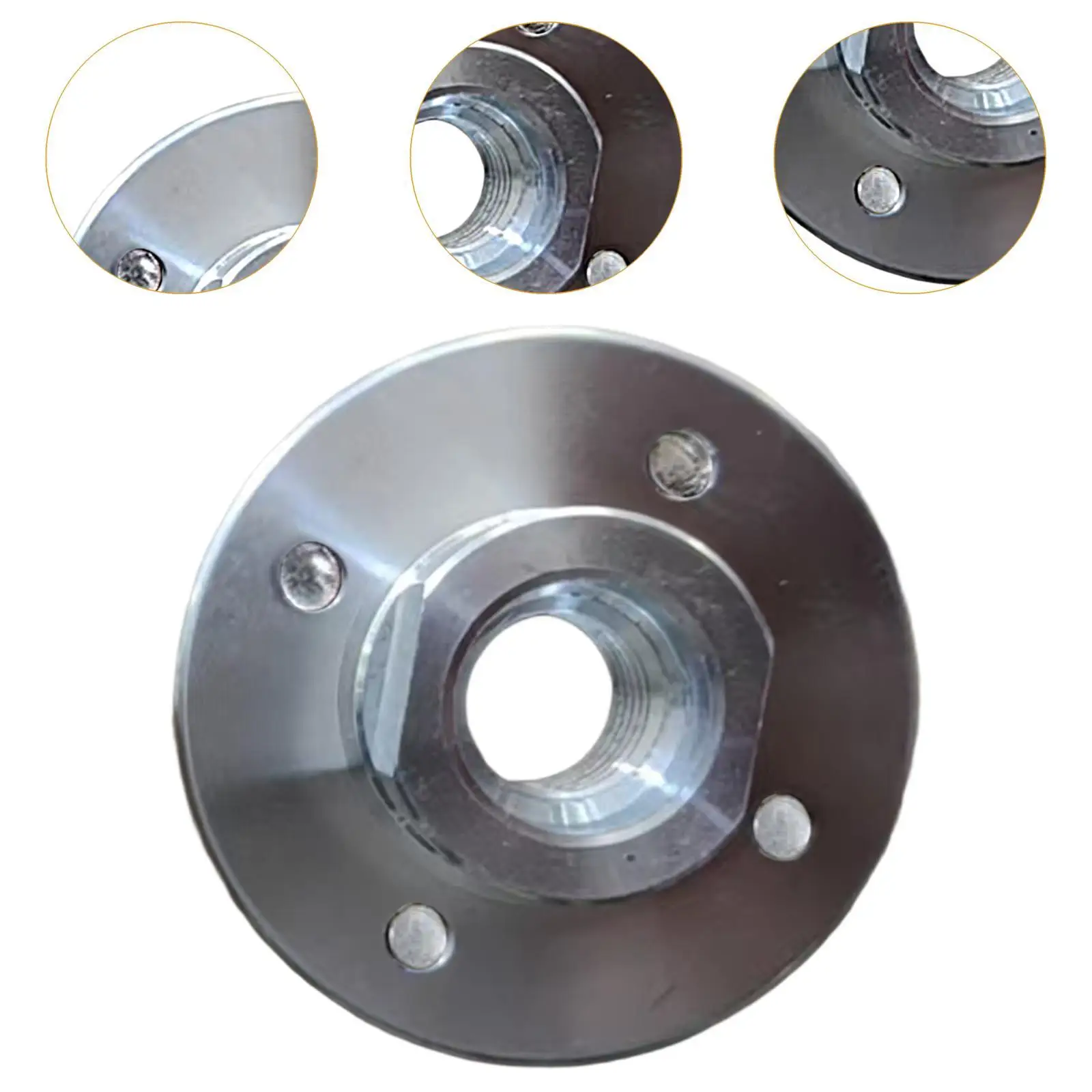 M14 Aluminum Adapter Flange Flush Mount Disc Nut Fastener Set for Power Tool Quick Change Fixing Accessories
