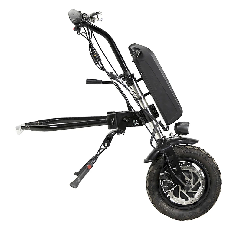 2021 new product electric wheelchair handcycle wheelchair conversion kit tricycle wheelchair custom