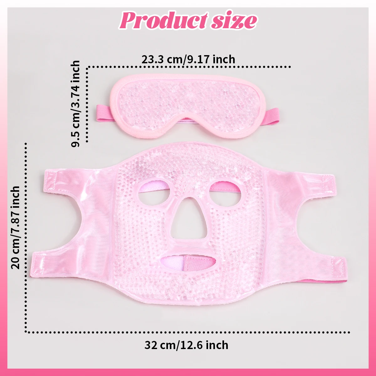 1pcs/2pcs A Reusable Gel Mask, Hot and Cold to Relieve Puffy Eyes, Unisex Facial and Eye Care Mask to Relieve Fatigue Sleep. image 5