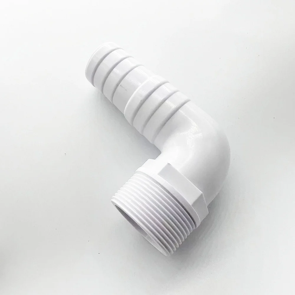 Heavy Duty 90 Degree Elbow Connector For Hayward Pool Vacuum Head SPX1105Z3 SPX1105Z4 SPX1091Z7 Hose Cleaning System Fitting