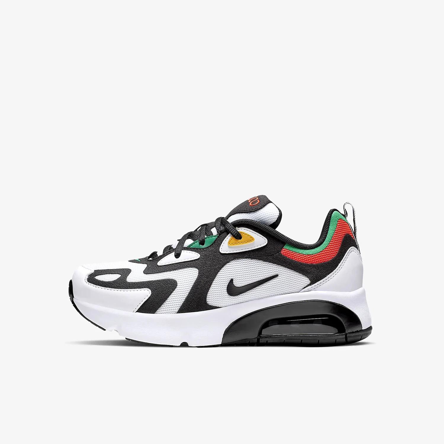 

Nike Authentic New Season AIR MAX 200 (GS) Big Kids' Cushioned Sports Shoes AT5627-100