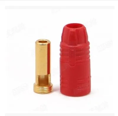 Amass AS150 Connector plugs Anti-Spark Gold Bullet 7mm Connector Male Female Bullet Connectors Plugs for RC battery