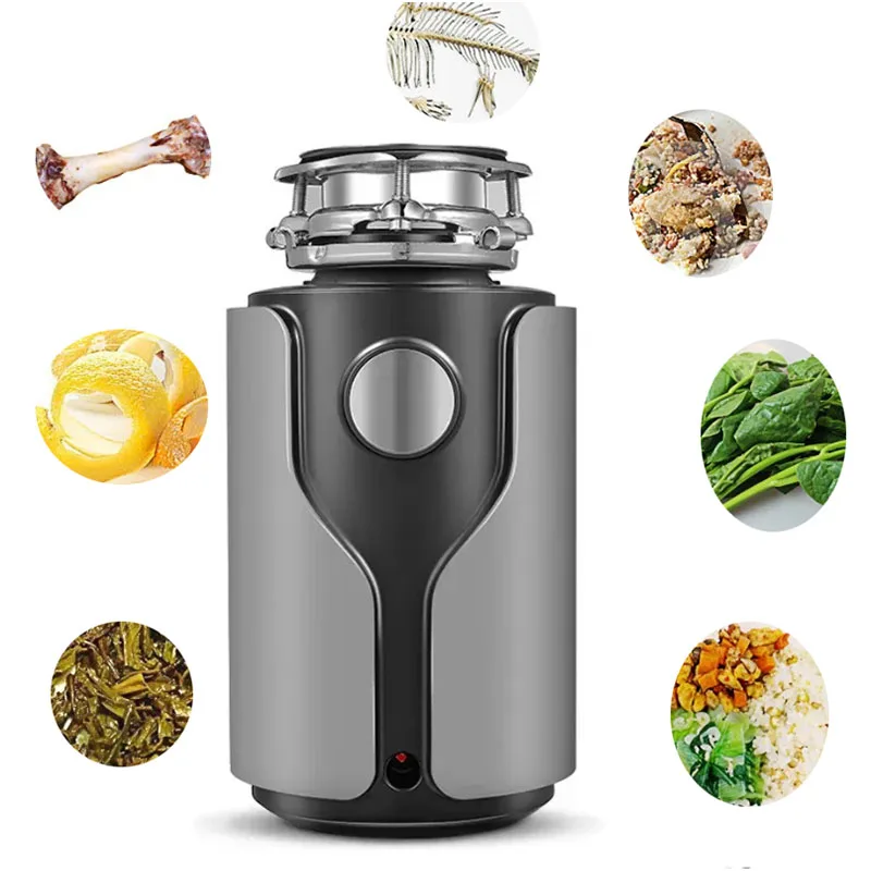 560W Seven Level Grinding Kitchen Sink Garbage Processor  Turbocharged Drainage Household Kitchen Waste Food Grinder