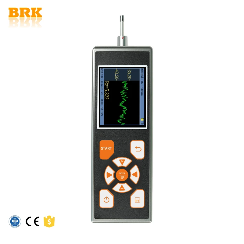 BRK BC-300S Waveform Profile Smoothness Measurement 320um Large Range Surface Roughness Meter Metal+Plastic 156x61x45mm 1 Year