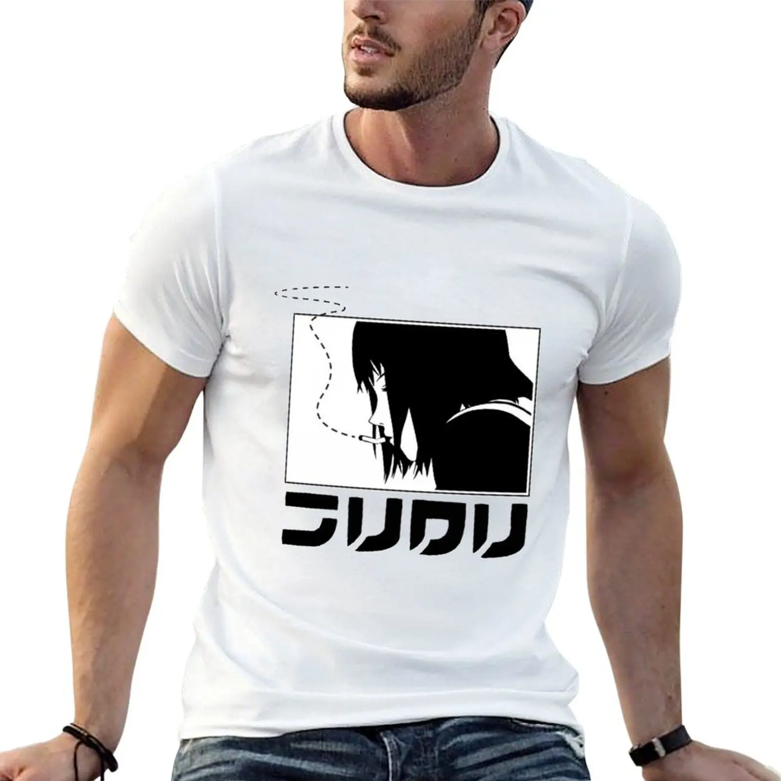 

flcl T-Shirt cotton t shirts man 100% man t shirt cotton high quality man t shirt heavy cotton T-Shirt