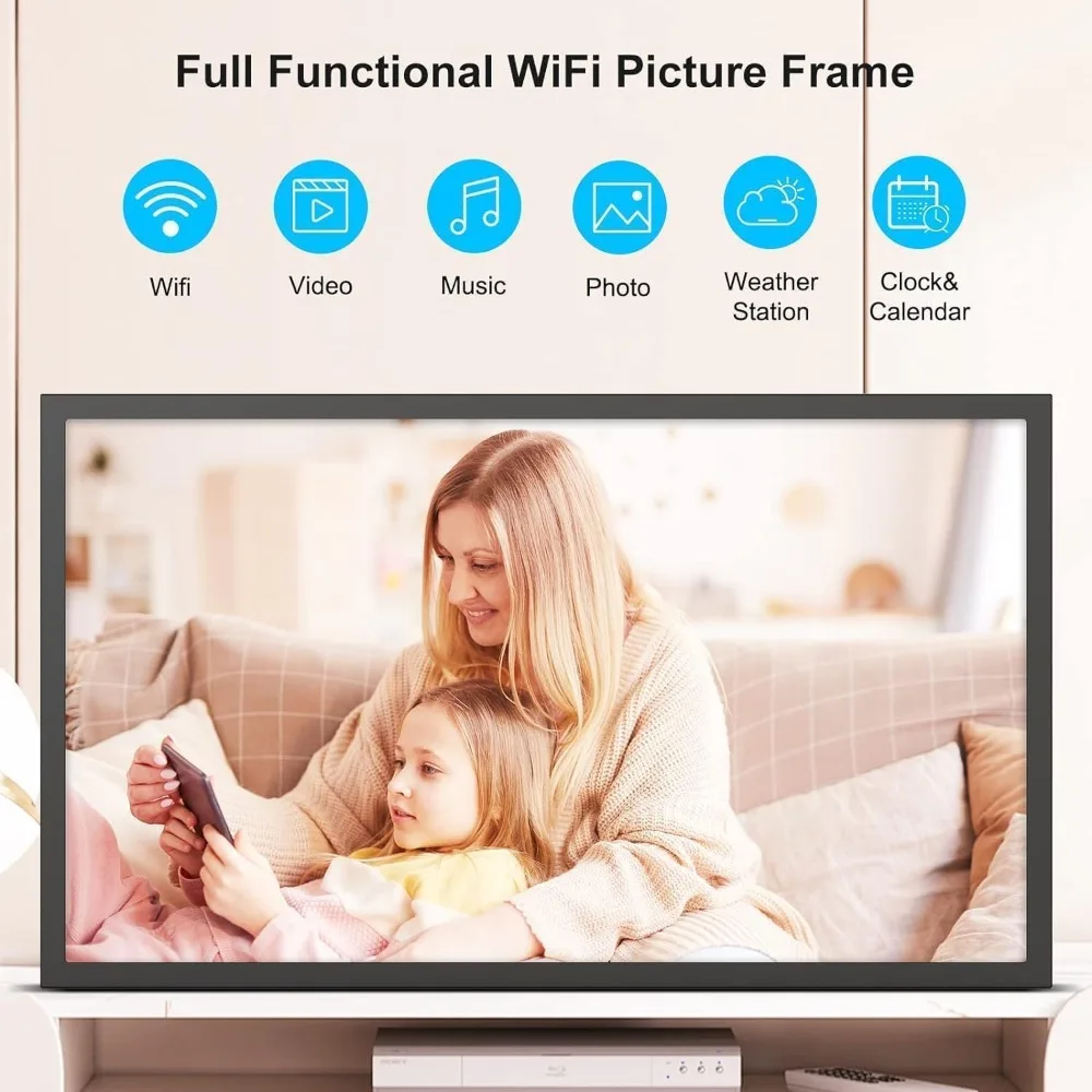 Large WiFi-Photo-Frame 21.5