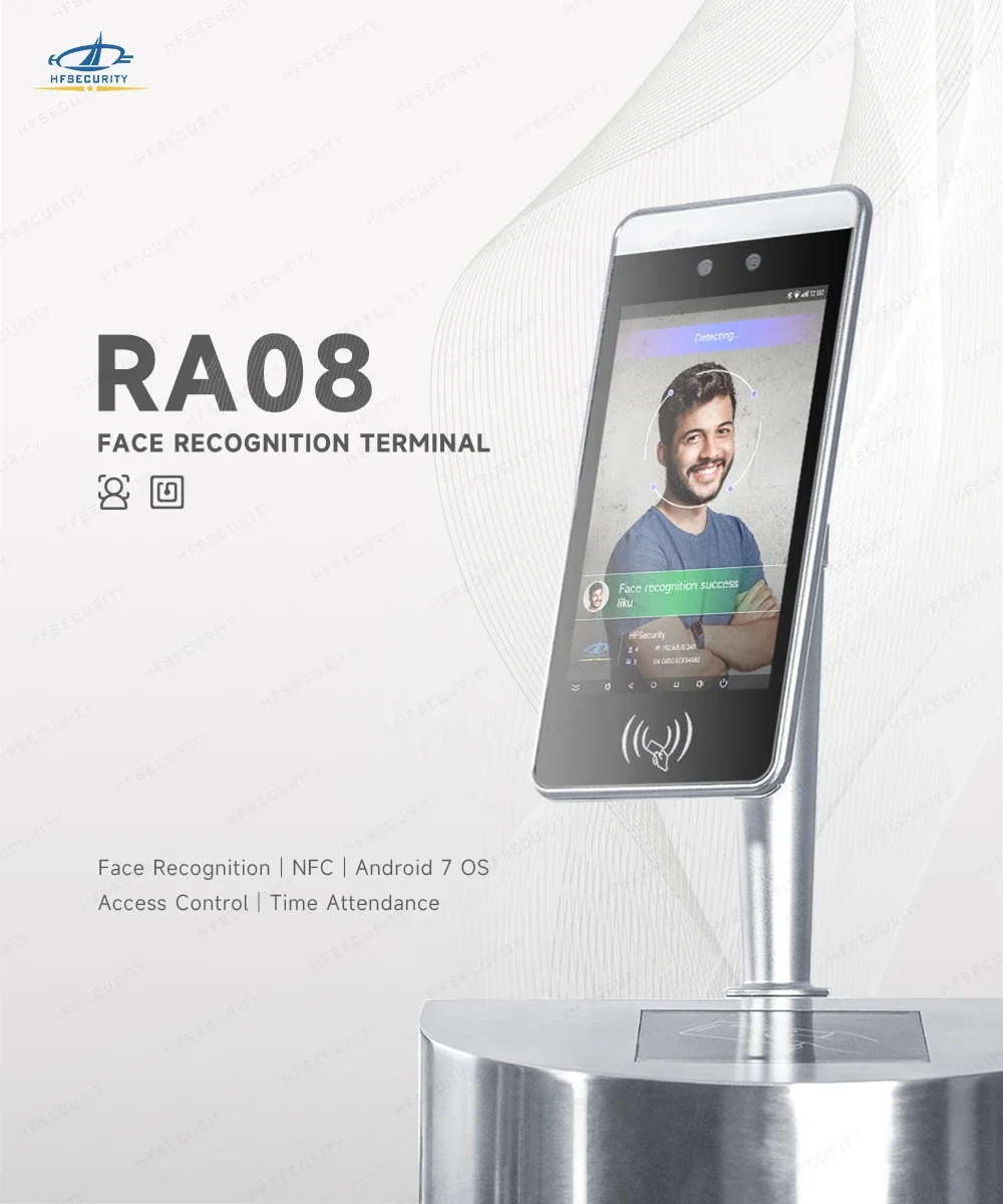 HFSecurity RA08 Software Based Biometric And Face Recognition Devices elevator access control system