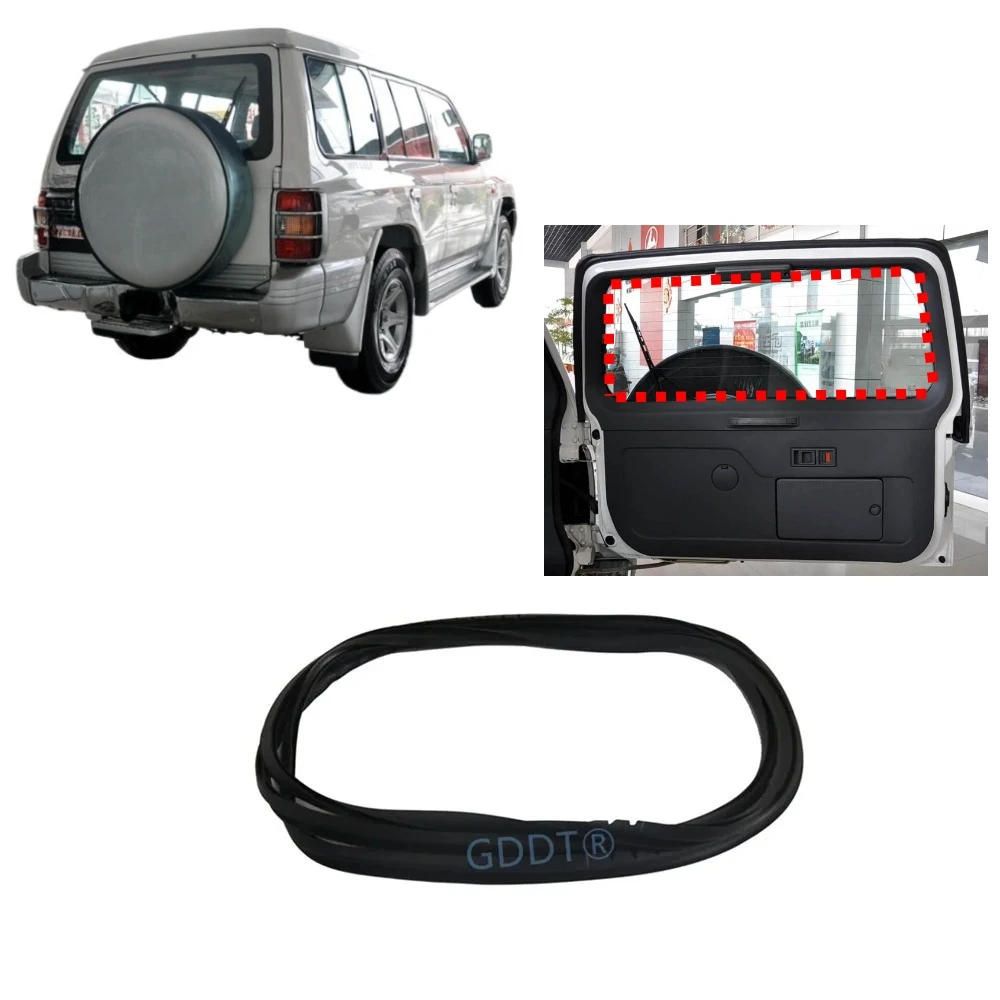 

1 Pcs Tail Door Water Proof Sealing Strip for Pajero V30 MB662775 Windows Rubber Seal Glass Protection for Montero V20 V40