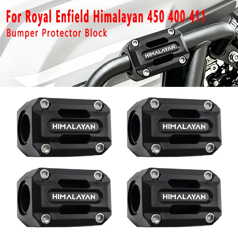 Bloques Decorativos de Protección para Motor, Defensa Anticaídas para Motocicleta Royal Enfield HIMALAYAN450 Himalayan 450 411 400