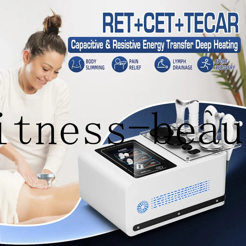 

Smart Indiba 448 кГц 3 в 1 Ret Cet Tecar диатермическая терапия облегчение боли в спине RF оборудование для лица, шеи, лифтинга тела, машина для похудения