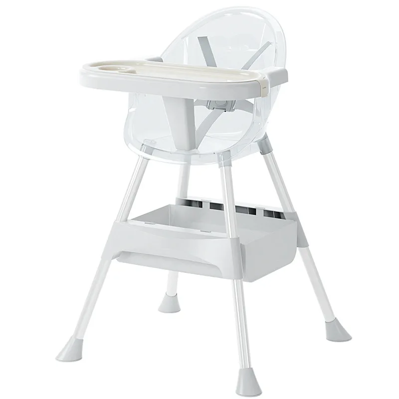 2022 New Baby Dining Chair Adjustable Portable Children Dining Table Chair Baby Eating Seat Growing Chair High Chair