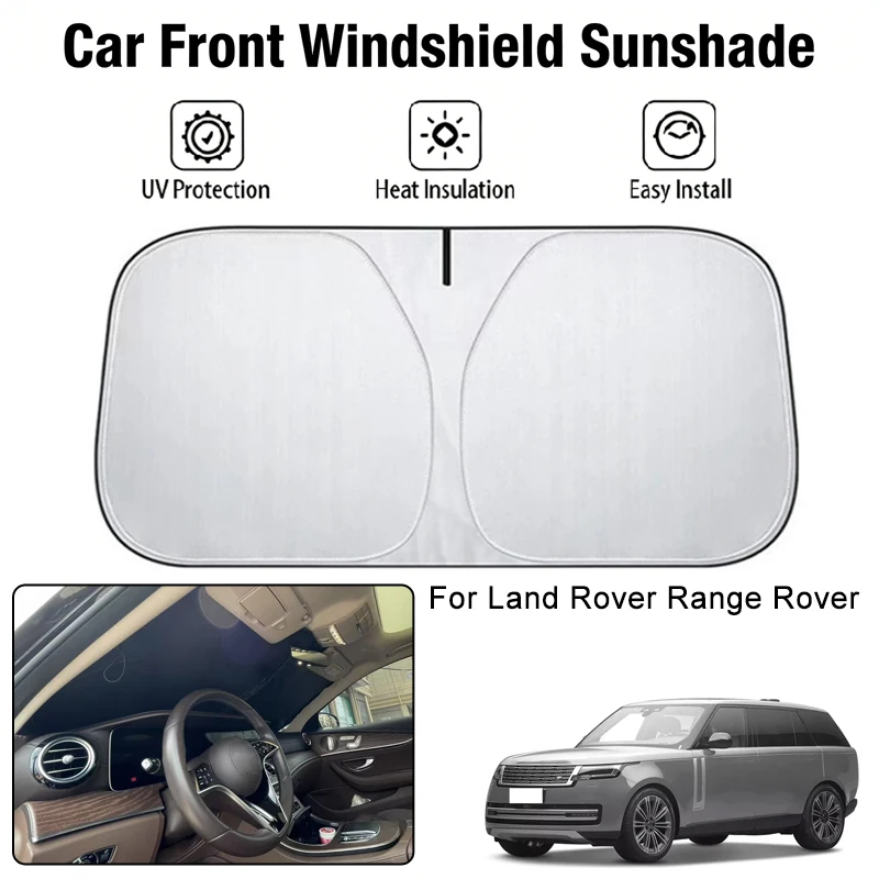 

Car Front Windshield Sunshade Cover For Land Rover Range Rover UV Block Heat Insulation Auto Interior Sun Protection Accessories