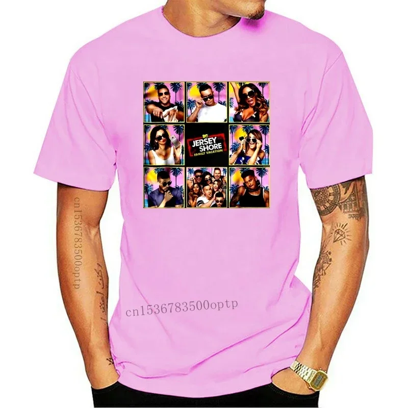 Man Clothing New Men T Shirt Jersey Shore Family Vacation Women t-shirt