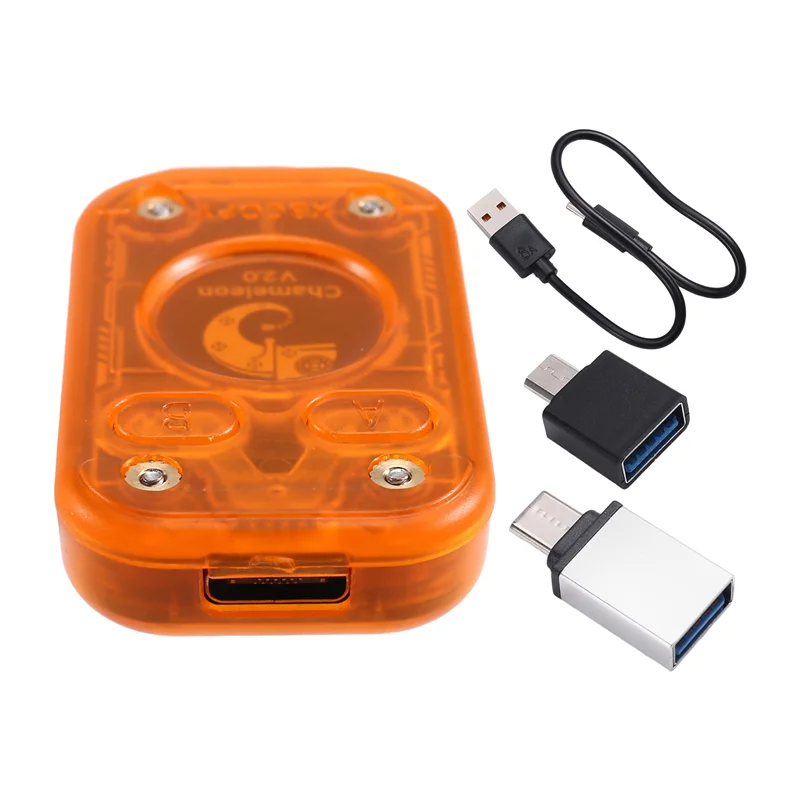 FORW-Chameleon V2.0 RFID Smart Chip Emulator Reader 125Khz 13.56Mhz NFC Card Decoder Duplicator Restart Support Smart Card Emula