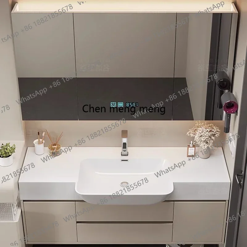 Toilet Mirror Bathroom Cabinet Dressers Accessories Display Unique Safe European Cupboard Vintage Archivadores Hotel Furniture