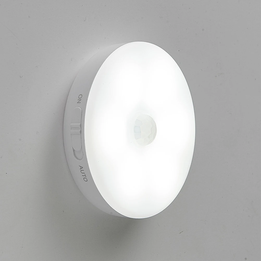 

Led Motion Sensor Light Rechargeable Wireless Night Light Cabinet Closet Stairs Bedroom Corridor Usb Charging Auto Off Ambient