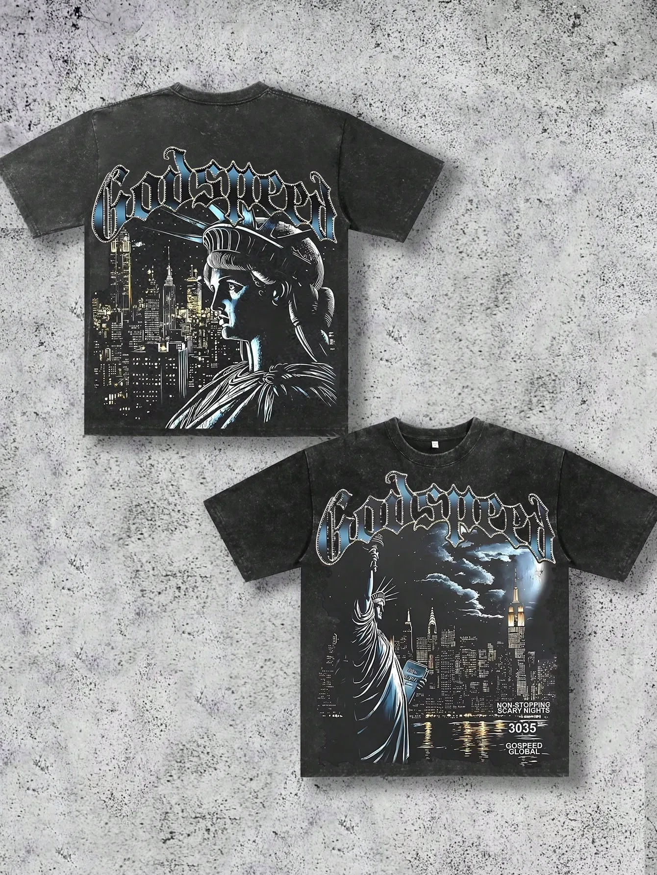 Street Fashion New York 2026 - 2026 Summer Retro Night City Print