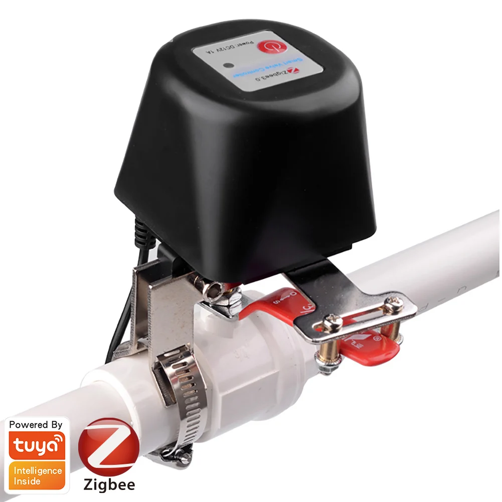 

Eleopard Tuya Wi-Fi умный водяной клапан газовый клапан управления временем садовый умный кран для поддержки воды Alexa Google Assistant