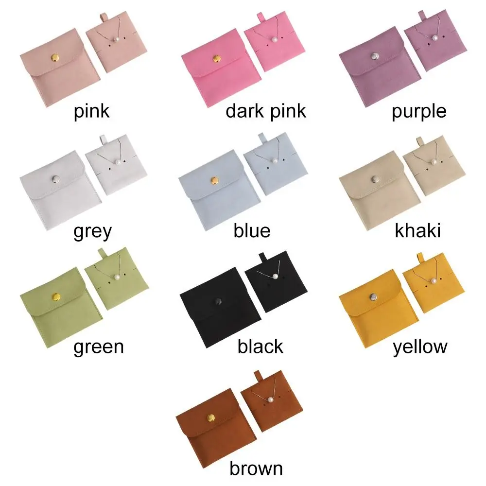 حقيبة تغليف هدايا بزر المفاجئة ، حقيبة تخزين المجوهرات ، حقيبة سوار ، جديدة