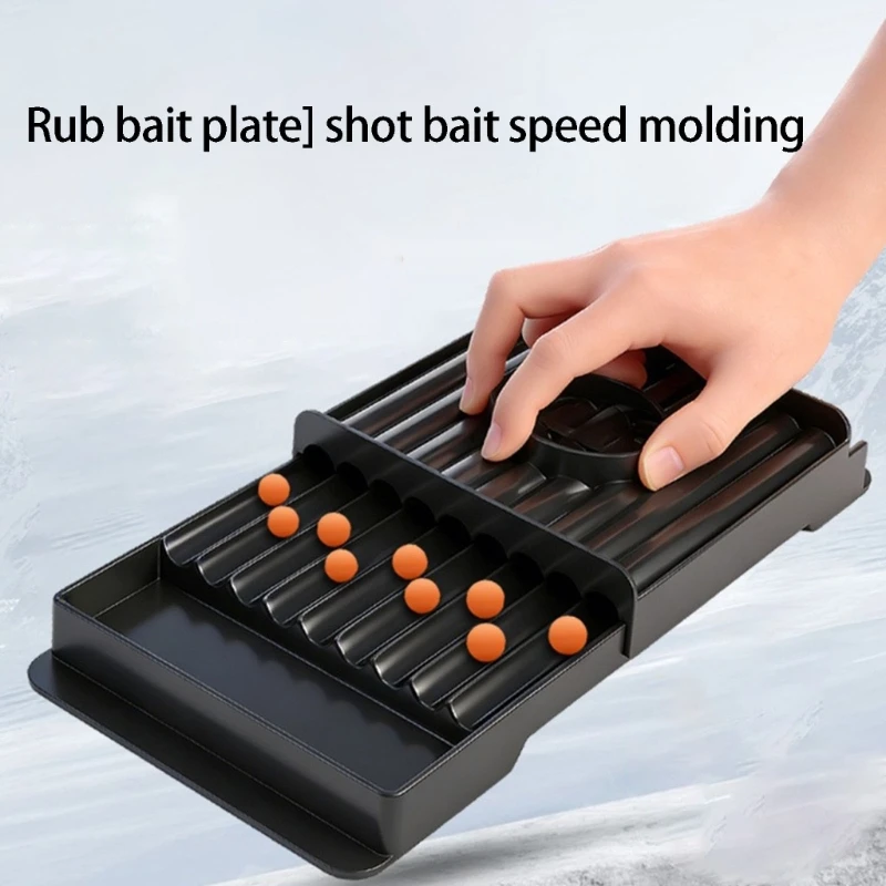 

Professional Baits Forming Table Set Baits Long Base Tackle Fishing Lures Marking Board for Efficient Fishing Preparation 24BD