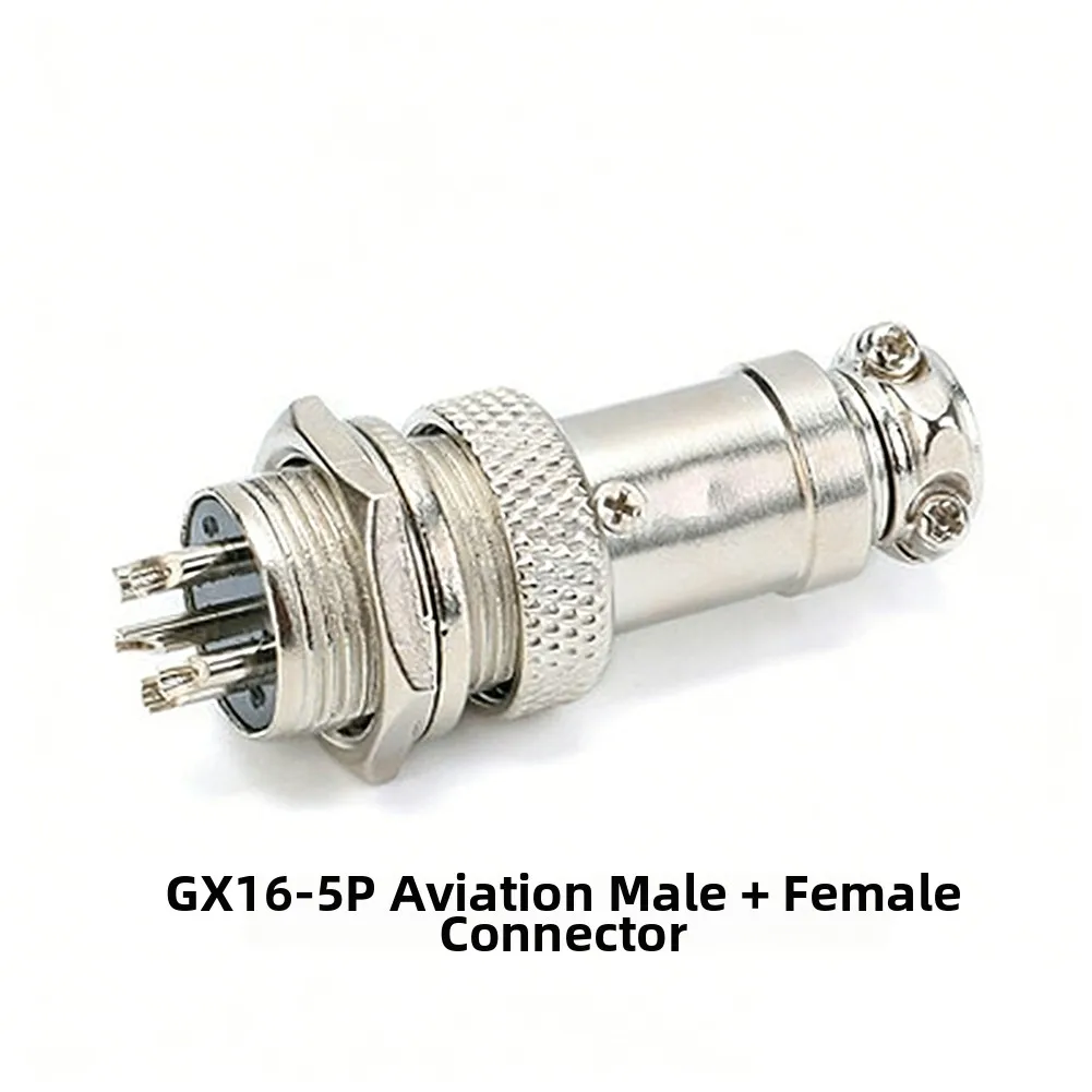 5Pcs GX16 2/3/4/5 Pin Aviation - Aviator Connector Kit avis et prix