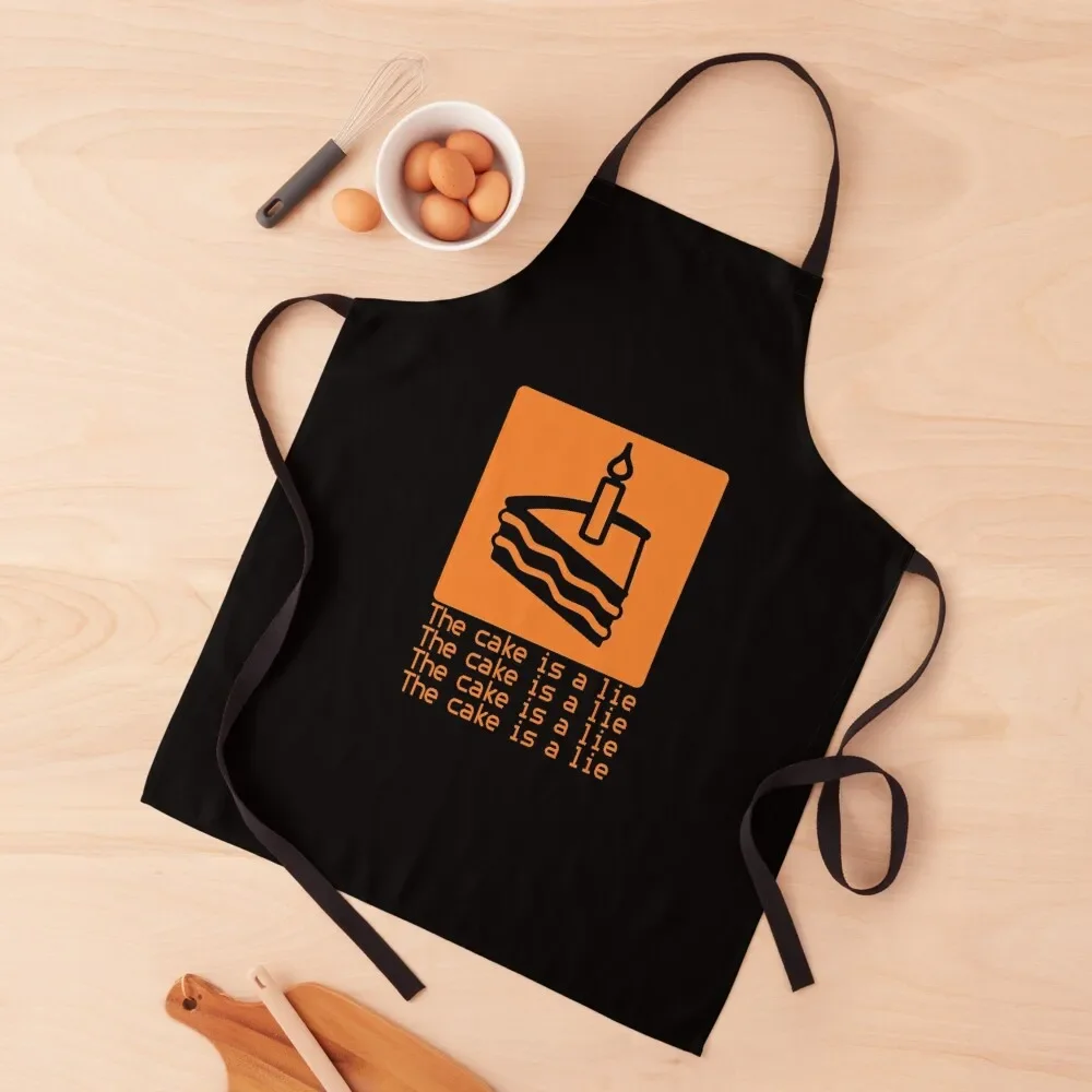

The Cake Is A Lie, The IT Crowd, Roy Apron Chef Uniform Home and kitchen products Kitchen For Men Kitchen Chef Apron